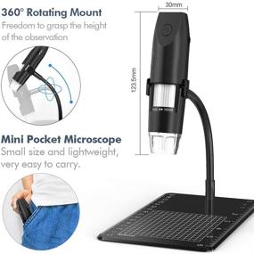 img 1 attached to 🔍 Skybasic Wireless Digital Microscope: Handheld WiFi USB 50x-1000x Magnification Camera - Android/iPhone/Windows Mac Compatible