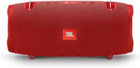 img 3 attached to 🔊 JBL Xtreme 2 Портативный водонепроницаемый динамик с беспроводной связью - красный с жестким чехлом для хранения