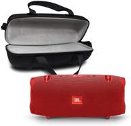 🔊 jbl xtreme 2 portable bluetooth waterproof speaker bundle - red with hardshell storage case logo