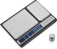 🍳 smart weigh culinary kitchen scale - 10kg x 0.01g, digital food scale with dual weight platforms - ideal for baking, cooking, food, and ingredients logo