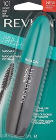 img 3 attached to 💃 Enhance Your Lashes with Revlon Super Length Mascara in Blackest Black