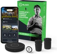 blast motion golf swing analyzer: master your game with new short game and bunker modes, slo-mo video capture, and ios/android compatibility! логотип