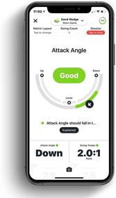 img 2 attached to Blast Motion Golf Swing Analyzer: Master Your Game with New Short Game and Bunker Modes, Slo-Mo Video Capture, and iOS/Android Compatibility!