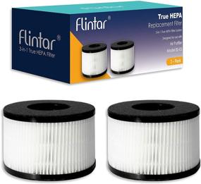 img 4 attached to Flintar BS-03 3-in-1 H13 Grade True HEPA Replacement Filter, 2-Pack – Compatible with PARTU BS-03 HEPA Air Purifier