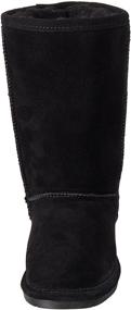 img 3 attached to BEARPAW Emma Youth Black Little Boys' Boots - Stylish and Durable Footwear for Active Kids