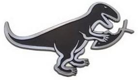img 3 attached to 🔥 T-Rex Car Emblem: Ring of Fire