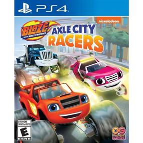 img 4 attached to Blaze Monster Machines Axle City Racers PlayStation 4