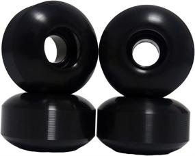 img 1 attached to Z FIRST 52Mm Skateboard Wheels Black