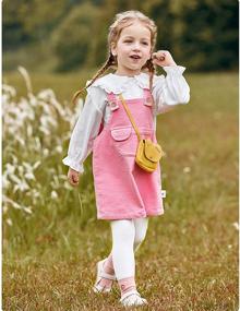 img 1 attached to 👧 White Girls' Clothing: Kids Bron Toddler Leggings 2-Pack - Optimal SEO