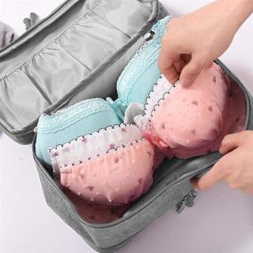img 2 attached to Portable Underwear Waterproof Organizers Multi Layer
