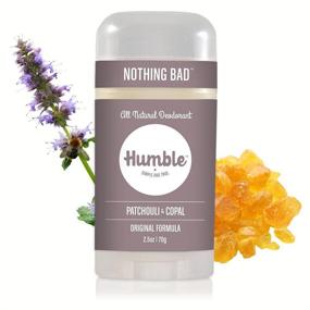 img 2 attached to 🌿 Humble Brands Deodorant Patchouli Copal & Frankincense Organic: Natural Odor Protection, 2.5 oz