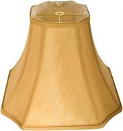 абажур royal bell для напольной лампы и настольной лампы, античное золото, 6,3x6,3x13x13x10,8 дюймов. логотип