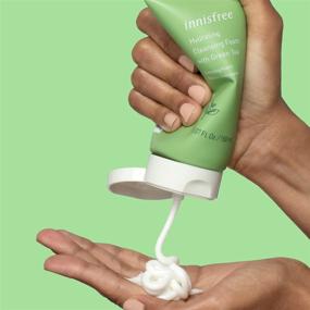 img 3 attached to 🍵 Innisfree Green Tea Hydrating Creamy Face Cleanser with Hydrating Foam