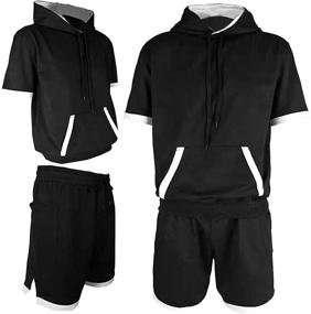 img 4 attached to Casual Fashion Tracksuit Cardigan Sportswear Sports & Fitness