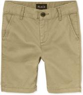 👦 boys' clothing: uniform stretch shorts for children's place logo