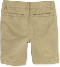 img 2 attached to 👦 Boys' Clothing: Uniform Stretch Shorts for Children's Place