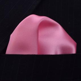 img 3 attached to 🎩 Premium Microfiber Pocket Squares - Perfect Handkerchief for Weddings