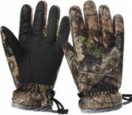 🧤 eamber winter hunting gloves full finger windproof camouflage accessories logo