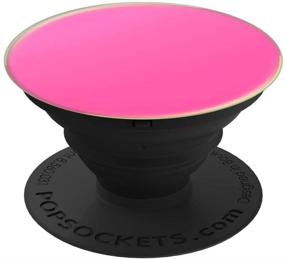 img 4 attached to 📱 PopSockets Цвет хром розовый: Улучшите свой телефон или планшет с помощью складной ручки и стенда.