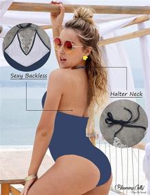 img 2 attached to 👙 Stay stylish with Blooming Jelly's Vintage Swimsuit Swimwear for Women - The Perfect Blend of Clothing and Swimsuits with Chic Cover-Ups