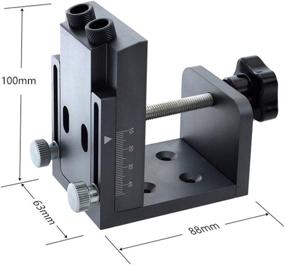 img 3 attached to 🔧 Pocket Hole Jig & Accessories Set: Complete Carpentry Kit with 9.5mm Drill Bit