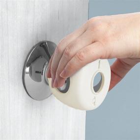 img 1 attached to 🔒 Enhance Childproofing with Home Safe by Summer Door Knob Safety Covers, 3-Pack