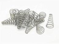 🔩 high-quality 15x6x26mm stainless steel conical compression spring logo