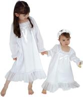 👗 vintage nightgowns sleepwear dresses for girls - jammies clothing in dresses logo