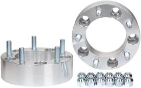 img 1 attached to 🔧 Колесные адаптеры Goetland толщиной 2 дюйма 5x5.5 to 5x5.5 (139.7 мм) на 5 болтов с жёсткостью 1/2 - набор из 2