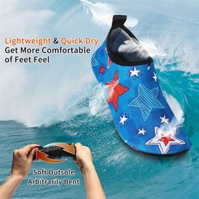 img 1 attached to 👟 Women's Quick-Dry Water Shoes for Beach, Swim, and Surf - Barefoot Outdoor Sports Footwear for Men, Boys, Girls, and Kids