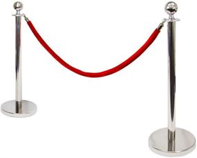 img 3 attached to 🚧 Stylish and Durable Stanchions from Pudgy Pedros Party Supplies - Ensuring Ultimate Crowd Control