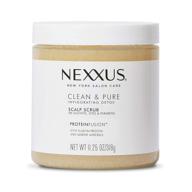 💆 nexxus clean & pure scalp scrub: revitalizing sulfate-free hair detox treatment, 11.25 oz logo