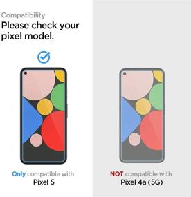 img 3 attached to Защитное стекло Spigen для экрана Google Pixel 5 [Glas.tR AlignMaster] - 2 шт: Безопасное покрытие для вашего устройства!