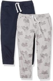 img 3 attached to 👦 Amazon Essentials Boys' Clothing: Woven Jogger 2 Pack