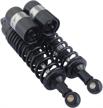 premium universal motorcycle shock absorber rear suspension air 320mm 330mm 12 replacement parts logo