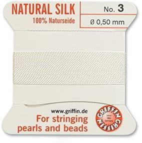 img 4 attached to Griffin Bead Cord Natural White