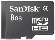 sandisk 8gb microsdhc card - 💾 high capacity (class 4) - 8 gb logo