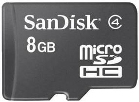 img 1 attached to SanDisk 8GB microSDHC Card - 💾 High Capacity (Class 4) - 8 GB
