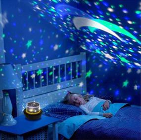 img 3 attached to ✨ TOURACE Star Night Light for Kids: Universe Projection Lamp with 6 Sets of Film - The Perfect Birthday Gift Projector for a Romantic Starry Bedroom- The Galaxy Projectors