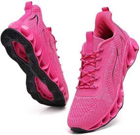 img 4 attached to Ultimate Performance: Wanhee Breathable Athletic Sneakers for Men's Exercises