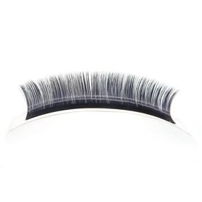 img 1 attached to 🔥 Salon-grade Professional C Curl 0.20mm 13mm Silk Individual Natural Black Faux Mink Lash Extensions - High-Quality Suppliers