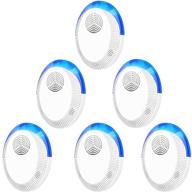 🐜 6-pack okutani ultrasonic pest repeller - electronic indoor pest control plug-in for insects, ideal for living room, garage, office, hotel logo