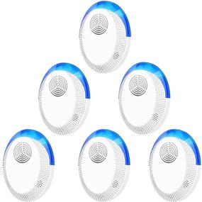 img 4 attached to 🐜 6-Pack Okutani Ultrasonic Pest Repeller - Electronic Indoor Pest Control Plug-in for Insects, Ideal for Living Room, Garage, Office, Hotel