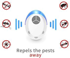 img 3 attached to 🐜 6-Pack Okutani Ultrasonic Pest Repeller - Electronic Indoor Pest Control Plug-in for Insects, Ideal for Living Room, Garage, Office, Hotel