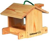 🌲 erdtmanns westerland natural wood silo seed feeder logo