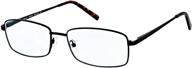 👓 sightline 6008 multifocus progressive reading glasses for men/unisex: anti-reflective coating, classic shape - enhance your vision with style logo