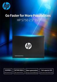 img 3 attached to 💾 HP S750 3D NAND 512GB Internal PC SSD - SATA III Gb/s, 2.5", Up to 560 MB/s - High-Performance Solid State Drive