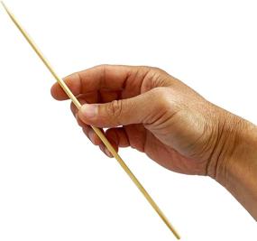 img 3 attached to KingSeal Renewable Bamboo Skewers Diameter Kitchen & Dining for Kitchen Utensils & Gadgets