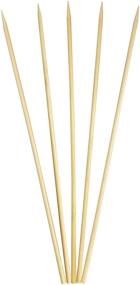 img 2 attached to KingSeal Renewable Bamboo Skewers Diameter Kitchen & Dining for Kitchen Utensils & Gadgets