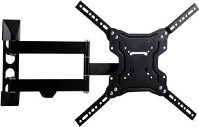 img 1 attached to 📺 Streamlined and Versatile: Stanley Slim Full Motion TV Wall Mount for 23"-55" Flat Panel TVs (TMX-104FM)